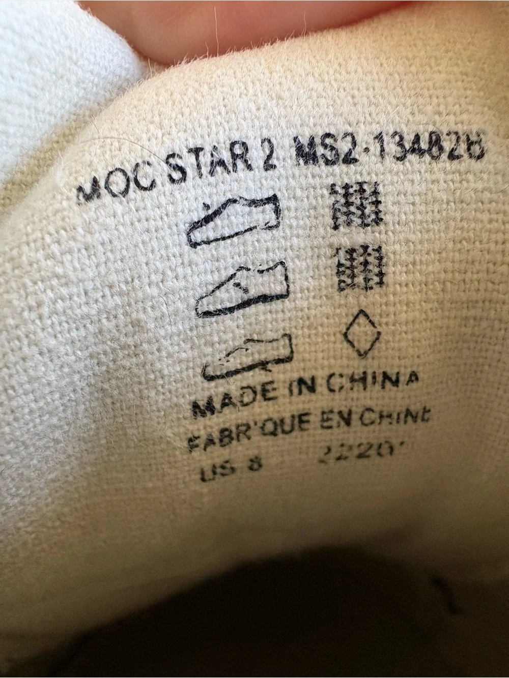 Women’s TAOS Moc Star 2 Sneaker size 8